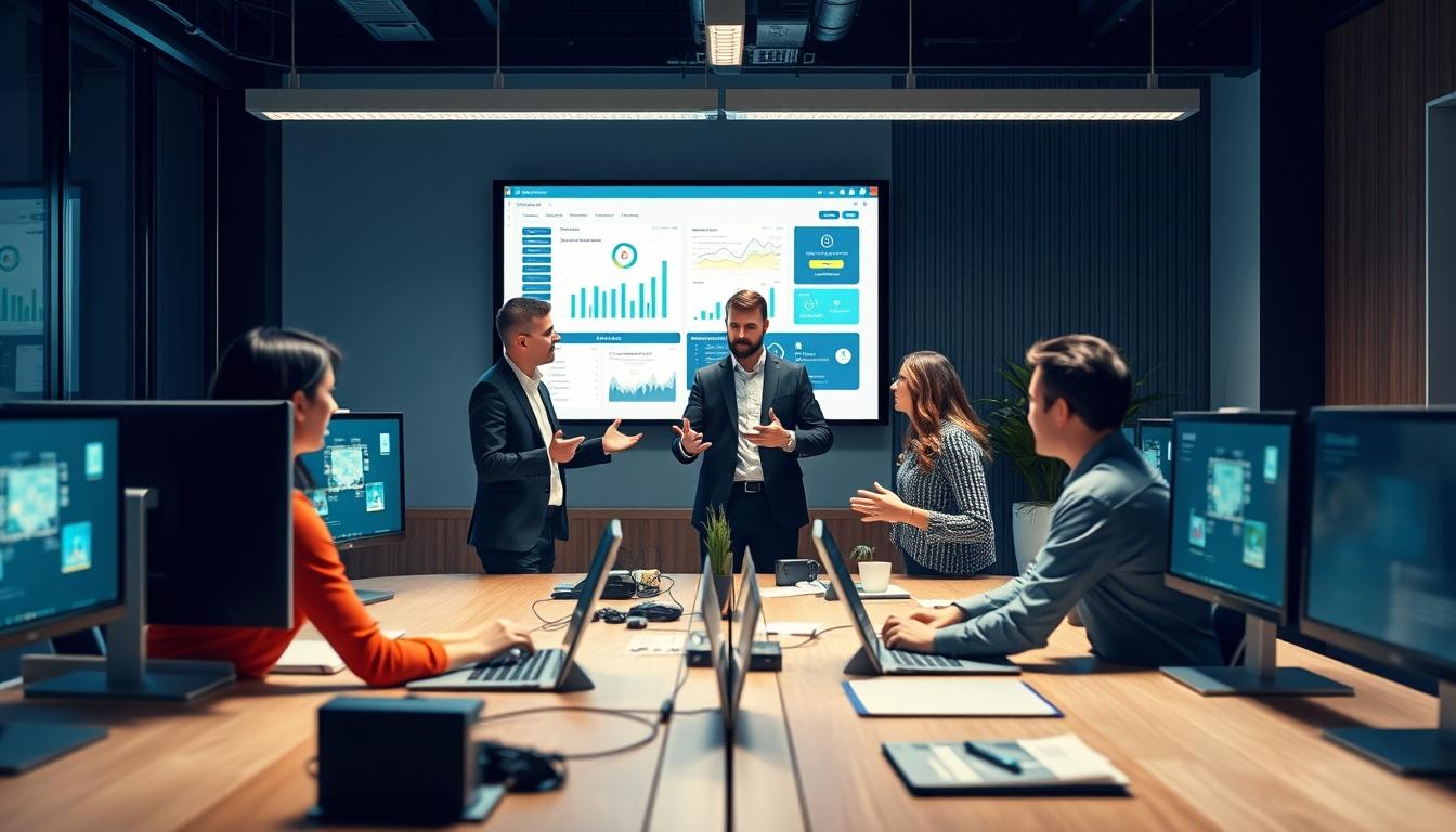 Business data analysis and visualization systems